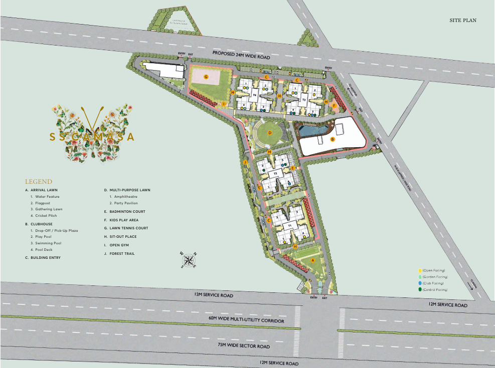 SS 83 Kiavasa,Master Plan | DhanBhumi